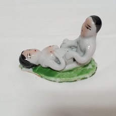 핸드메이드 남녀 도자기 인형 C
